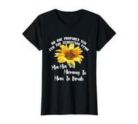 No Prepares You For The Transition from Mama To Mom Camiseta gráfica económica, Mujer, Negro, XS