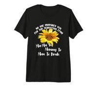 No Prepares You For The Transition from Mama To Mom Camiseta Premium