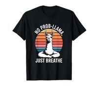 No Prob Llama Solo Respira Camiseta