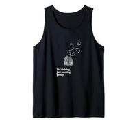 No prosperar, solo fumar suavemente: humor agotado Camiseta sin Mangas
