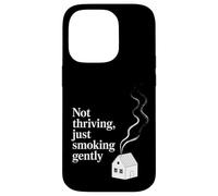 No prosperar, solo fumar suavemente: humor agotado Carcasa para iPhone 14 Pro