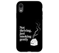 No prosperar, solo fumar suavemente: humor agotado Carcasa para iPhone XR