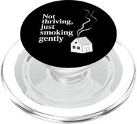 No prosperar, solo fumar suavemente: humor agotado PopSockets PopGrip para MagSafe
