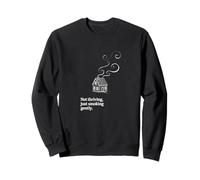 No prosperar, solo fumar suavemente: humor agotado Sudadera