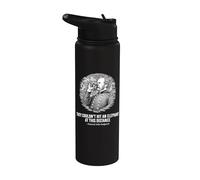 No pudieron golpear a un elefante a esta distancia - Historia Stainless Steel Insulated Water Bottle