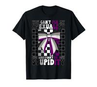 No Puedes Arreglar mi asexualidad, as Asexual, Bandera del Orgullo LGBTQ Camiseta