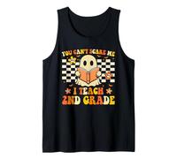 No Puedes Asustarme, enseño a un Divertido Profesor de Halloween de Segundo Grado Camiseta sin Mangas