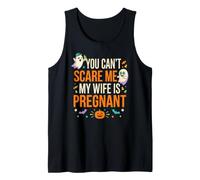 No Puedes Asustarme, mi Esposa está Embarazada, Divertido papá de Halloween Camiseta sin Mangas