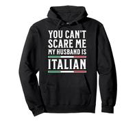 No Puedes Asustarme Mi Marido es Italiano Sudadera con Capucha