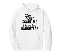 No Puedes Asustarme, Tengo Dos Hijas Funny Vintage Sudadera con Capucha