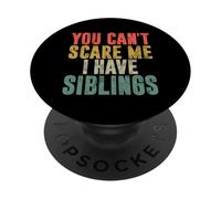 No Puedes Asustarme, Tengo Hermanos, Hermano y Hermana Vintage PopSockets PopGrip Adhesivo