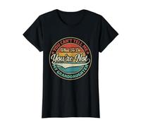 No Puedes decirme qué Hacer No Eres mi Nieta Camiseta gráfica económica, Mujer, Negro, XS