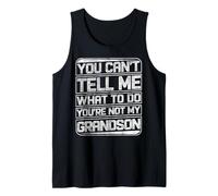 No puedes decirme qué hacer No eres mi nieto Retro Camiseta sin Mangas