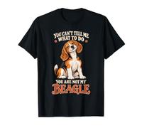 No Puedes decirme qué Hacer No Eres mi Perro Beagle Camiseta