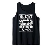 No Puedes decirme qué Hacer Tu no es mi Esposa Cubana Camiseta sin Mangas
