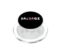 No Puedes deletrear Salchicha sin EE. UU. Divertido Casual 4 de Julio PopSockets PopGrip para MagSafe