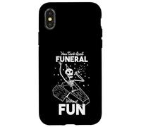 NO Puedes DESPELL Funeral SIN DIVERSIÓN Esqueleto Meme ataúd Carcasa para iPhone X/XS