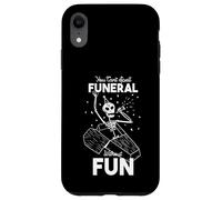 NO Puedes DESPELL Funeral SIN DIVERSIÓN Esqueleto Meme ataúd Carcasa para iPhone XR