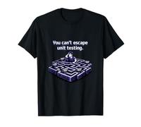 No Puedes Escapar de la Unidad de Pruebas Laberinto Programador Humor Camiseta