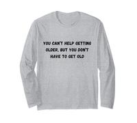 No Puedes Evitar envejecer, Pero no Tienes Humor Marquee Manga Larga