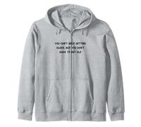No Puedes Evitar envejecer, Pero no Tienes Humor Marquee Sudadera con Capucha