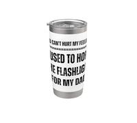 No puedes herir mis sentimientos que solía sostener la linterna Vaso térmico de acero inoxidable de doble pared