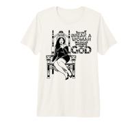 No Puedes Romper a una Mujer Que Busca la Felicidad de Dios Mujeres Camiseta Premium