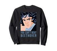 No Puedes vencer a Beethoven Sudadera