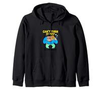 No Puedo apagarlo Pensando Demasiado en el diseño de Humor Mental Sudadera con Capucha