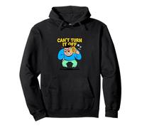 No Puedo apagarlo Pensando Demasiado en el diseño de Humor Mental Sudadera con Capucha