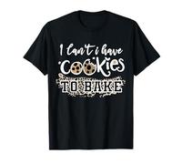 No Puedo Comer Galletas para Hornear, Divertido pastelero Camiseta