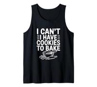 No Puedo Comer Galletas para Hornear Fun Baking Lover Camiseta sin Mangas