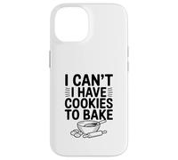 No Puedo Comer Galletas para Hornear Fun Baking Lover Carcasa para iPhone 14