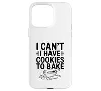 No Puedo Comer Galletas para Hornear Fun Baking Lover Carcasa para iPhone 15 Pro MAX
