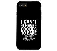 No Puedo Comer Galletas para Hornear Fun Baking Lover Carcasa para iPhone SE (2020) / 7/8