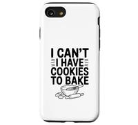 No Puedo Comer Galletas para Hornear Fun Baking Lover Carcasa para iPhone SE (2020) / 7/8