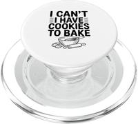 No Puedo Comer Galletas para Hornear Fun Baking Lover PopSockets PopGrip para MagSafe