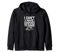 No Puedo Comer Galletas para Hornear Fun Baking Lover Sudadera con Capucha