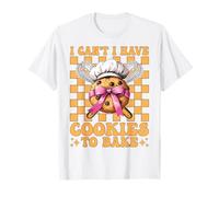 No Puedo Comer Galletas para Hornear Galletas Baker Baking Girl Mom Camiseta