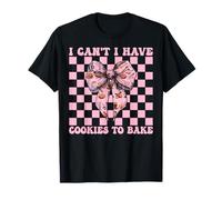 No Puedo Comer Galletas para Hornear Galletas Baker Baking Girl Mom Camiseta