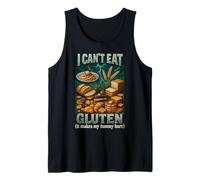 No Puedo Comer Gluten, me Duele la Barriga Camiseta sin Mangas