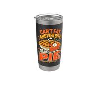 No puedo comer otro bocado oh mira pastel Vaso térmico de acero inoxidable de doble pared