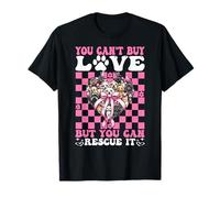 No Puedo Comprar Amor, Pero Puedes rescatarlo Animal Rescue Dog Cat Camiseta