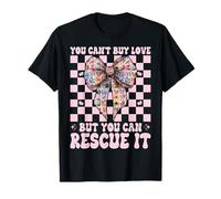 No Puedo Comprar Amor, Pero Puedes rescatarlo Animal Rescue Dog Cat Camiseta