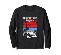 No Puedo Comprar la Felicidad, Pero Puede IR a Pescar Divertido Pescador Pescador Manga Larga