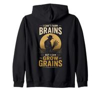No Puedo Cultivar Cerebros Pero si Puedo Crecer Granos Sudadera con Capucha