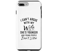 No puedo discutir con mi esposa que es más joven Carcasa para iPhone 7 Plus/8 Plus