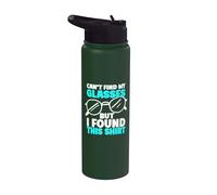 No puedo encontrar mis gafas, pero encontré esta camisa de gafas Stainless Steel Insulated Water Bottle