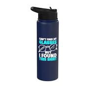 No puedo encontrar mis gafas, pero encontré esta camisa de gafas Stainless Steel Insulated Water Bottle
