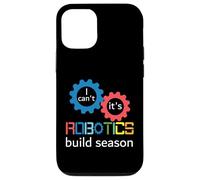 No Puedo es robótica Construir Temporada Robótica Ingeniero Robots Carcasa para iPhone 12/12 Pro